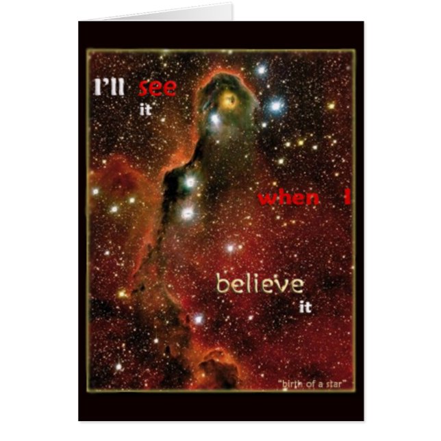 Geloof me.  Absoluut. (Voorkant)