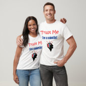 Geloof me dat ik wetenschapper ben t-shirt (Unisex)