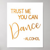 Geloof me dat je kunt dansen met een bruiloft van poster (Voorkant)