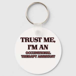 Geloof me, ik ben een assistent voor beroepsmatige sleutelhanger