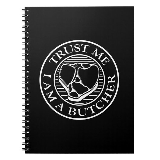 Geloof me, ik ben een Butcher T-bone Notitieboek (Voorkant)
