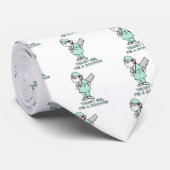 Geloof me, ik ben een dokter stropdas (Opgerold)