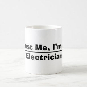 Geloof me, ik ben een elektricien magische mok