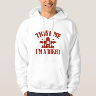 Geloof me, ik ben een fietser. hoodie