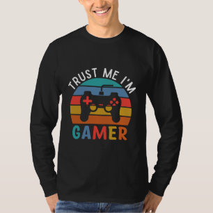 Geloof me ik ben een gamer, grappige gamer Quote T-shirt