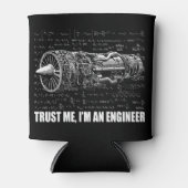 Geloof me, ik ben een ingenieur blikjeskoeler (Voorkant)