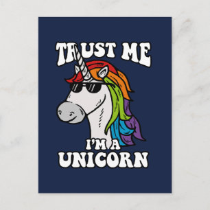 Geloof me, ik ben een Unicorn Briefkaart