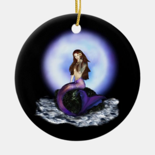 Geloof Mermaid Ornament (Voorkant)