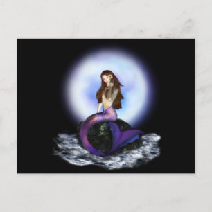 Geloof mermaid Post-kaarten Briefkaart