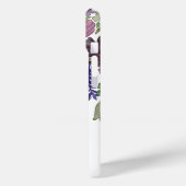 Geloof Modern Vrouwelijk Christelijk Wit Bloemen Case-Mate iPhone Case (Achterkant / Links)