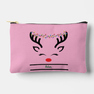 Geloof moderne, grappige kerstrendierblanken etui