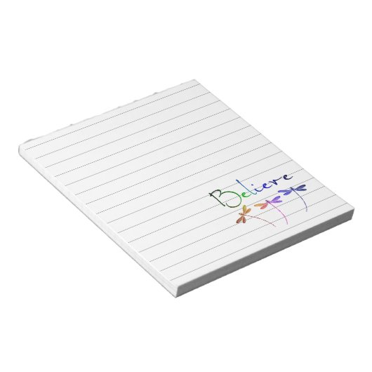 Geloof Notitieblok (Schuin)