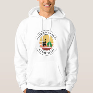 Geloof opgeladen Hart gereset - Retro Umrah Hoodie