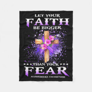 Geloof Over Angst Heimers Bewustzijn Ondersteuning Fleece Deken