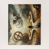 Geloof over angst - Surrealistisch landschap Legpuzzel (Verticaal)