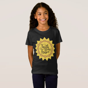 geloof over angst t-shirt