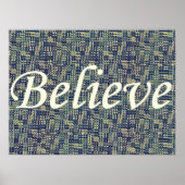 Geloof over panelen poster (Voorkant)