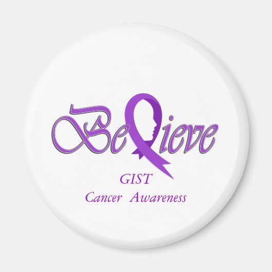 Geloof "Paarse - geschenkartikelen" Magneet (Voorkant)