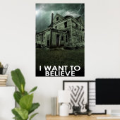 Geloof Poster - Ghost Style (Thuiskantoor)