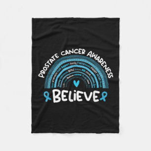 Geloof Prostaatkanker Awareness Month _ Prostaat Fleece Deken