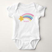 Geloof regenboog romper (Voorkant)