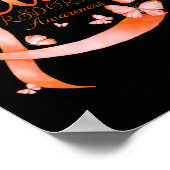 Geloof RSD CRPS Awareness Butterfly Poster (Hoek)