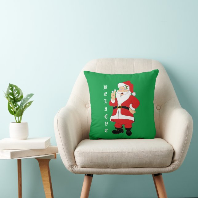 Geloof Santa Sierkussen (Stoel)