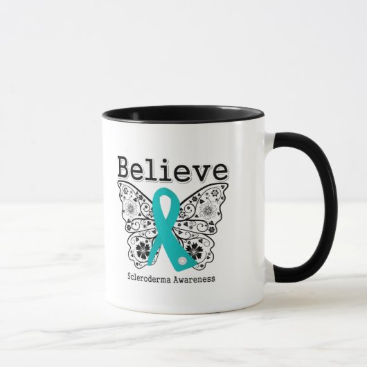 Geloof Scleroderma Awareness Mok (Rechts)