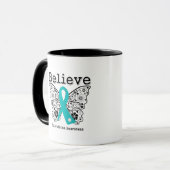 Geloof Scleroderma Awareness Mok (Voorkant links)