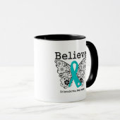 Geloof Scleroderma Awareness Mok (Voorkant rechts)