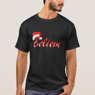 Geloof Sinterklaas Kerstbrief Grafisch T-shirt