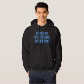 GELOOF, STERK, BRAVE motivatie Hoodie (Voorkant volledig)