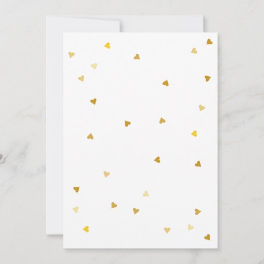 Geloof Vernieuwing We doen nog steeds chique goude Kaart (Achterkant)