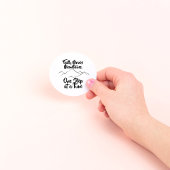 Geloof Verzet Bergen Sticker