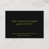 Geloof Visitekaartje (Achterkant)