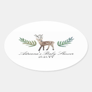 Geloofd Dearly Ovale Sticker