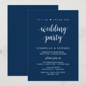 Geloofd, het is een na het bruiloftsfeest kaart (Voorkant / Achterkant)