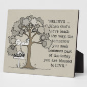 GELOOFEN OM TE LEVEN FOTOPLAAT (Zijkant)