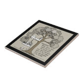 GELOOFEN OM TE LEVEN TEGELTJE (Zijkant)