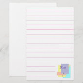 Geloofs libel briefpapier (Voorkant / Achterkant)