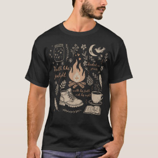 Geloofsgericht kamperen Religieus Christelijk Kamp T-shirt