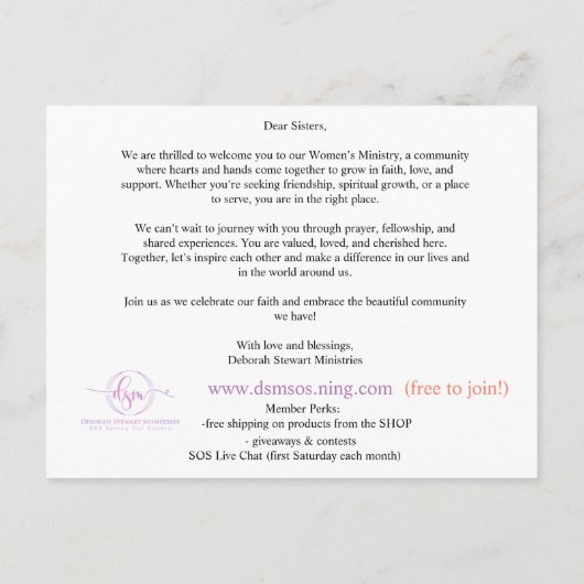 GELOOFSSTAPPEN BRIEFKAART (Achterkant)