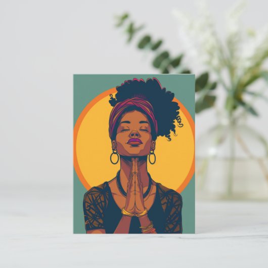 GELOOFSSTAPPEN BRIEFKAART (Staand voorkant)