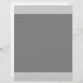 gelooft alles wat Custom Embossed Letterhead (Voorkant / Achterkant)