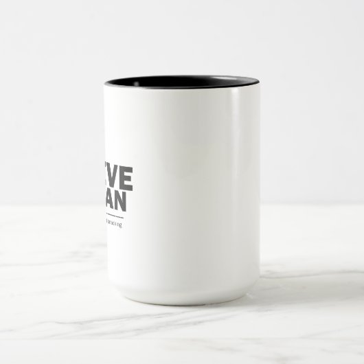 Gelooft u dat u een grappige gewichtstoename kunt  mok (Midden)