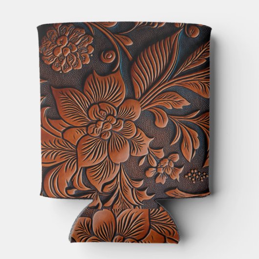 Gelooid leder blikjeskoeler (Achterkant)