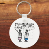 Gelookte Sleutelhanger van Relatie (Voorkant)