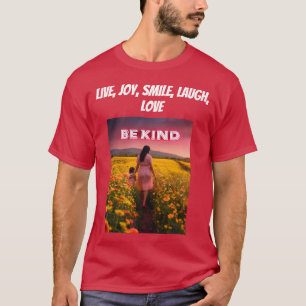 Geloven, bereiken, slagen in het leven met vreugde t-shirt