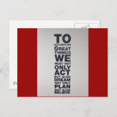 geloven briefkaart (Voorkant / Achterkant)