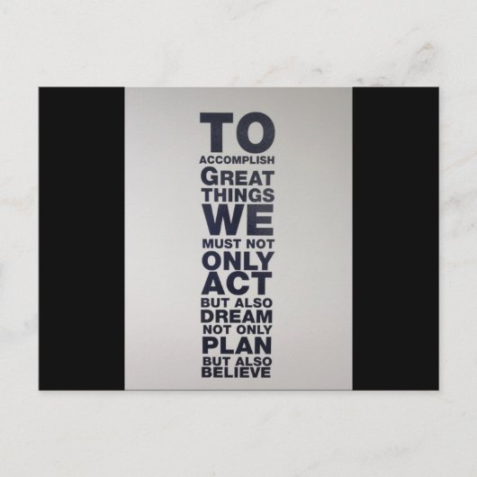 geloven briefkaart (Voorkant)